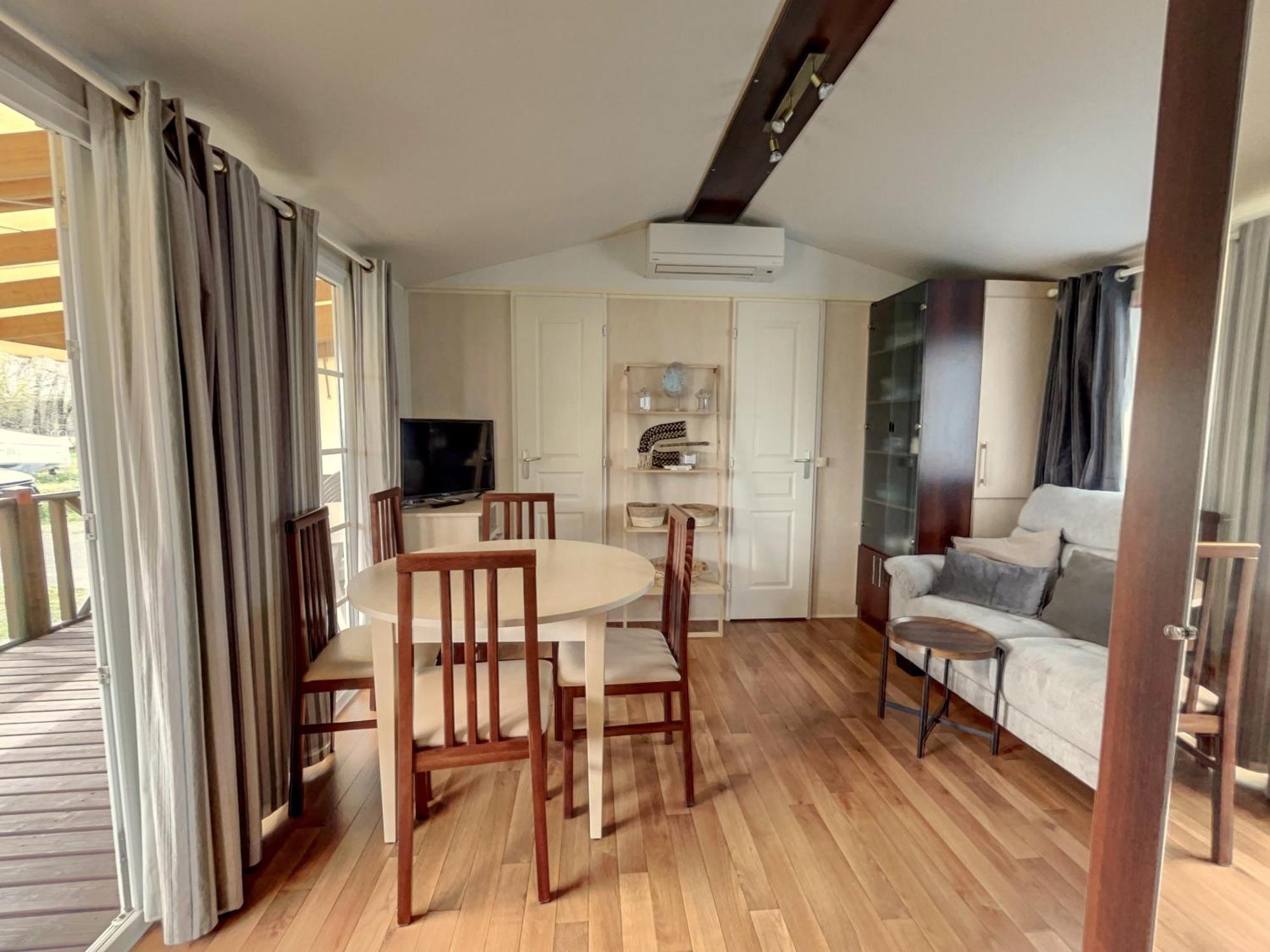 Mobilhome Cocooning Mimizan-Plage Exteriér fotografie