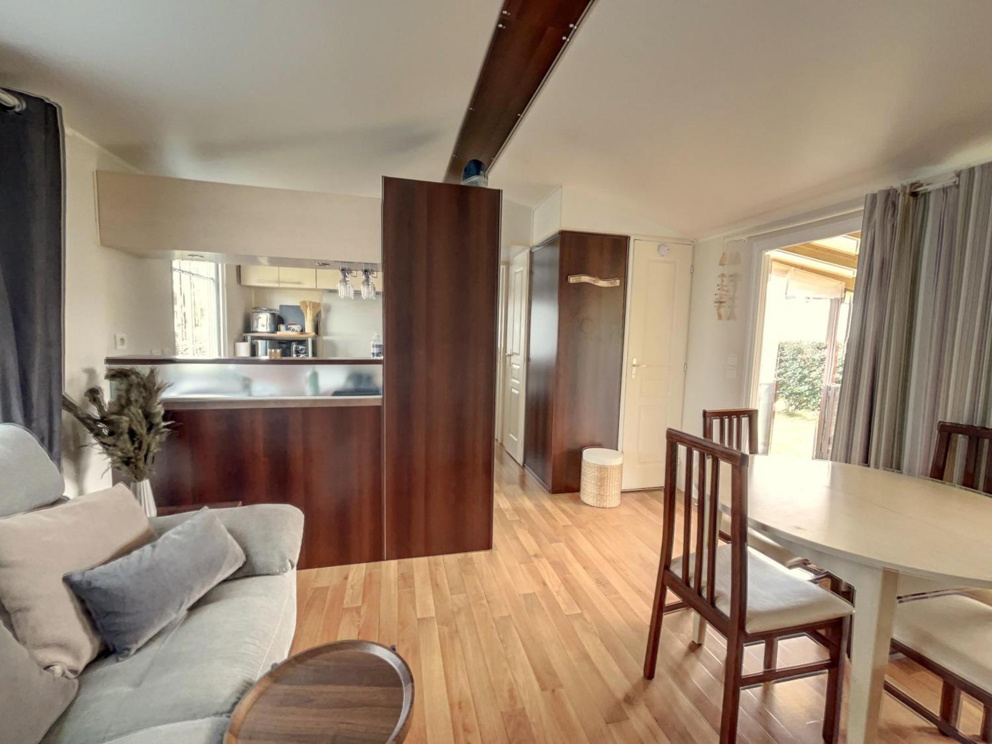 Mobilhome Cocooning Mimizan-Plage Exteriér fotografie